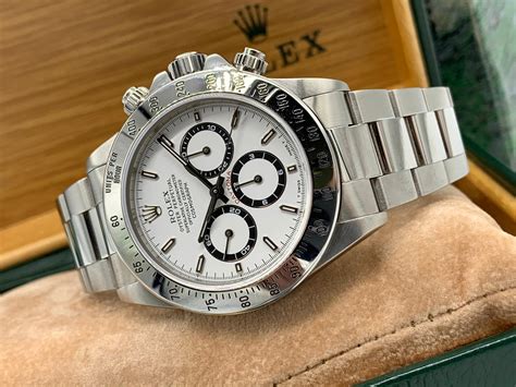 rolex daytona zenith 16520 valore|rolex submariner 16520 price.